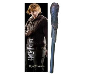 The Noble Collection Ron Weasley Wand Pen and Bookmark