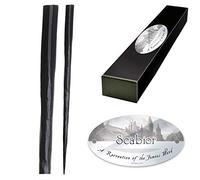 The Noble Collection - Scabior Character Wand - 12in (31cm) Wizarding World Wand With Name Tag - Harry Potter Film Set Movie Props Wands