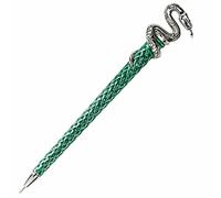 The Noble Collection Slytherin Pen Silver Plated