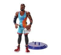 The Noble Collection Space Jam 2: A New Legacy Bendyfigs LeBron - 7.5in (19cm) Noble Toys Bendable Figure Posable Collectible Doll Figures With Stand NN9586 Multicolor
