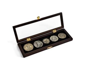 The Noble Collection The Hobbit Dwarven Treasure Coin Set - 12in (31cm) Display