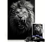 The Noble Lion 1000 Pieces Puzzles for Teenagers Brain Tease Toy Home Activity Premium Cut Santa Wish Item (38x26cm)