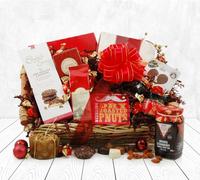 The Noel Festive Food Hamper | Luxury Christmas Gift Basket with Mince Pies, 5 Award-Winning Treats & more | Vegetarian