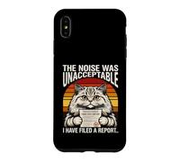 The Noise Was Unacceptable Funny Cat Owner Case for iPhone XS Max