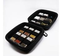 The Nomads Kitchen Camping Spice Kit - Portable Spice Rack with Spices Included, Salt, Pepper & Oil Bottle in Compact Hard Case for Camping Cooking, Campervan, Caravan, Hiking, Fishing & BBQ