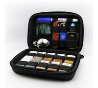 The Nomads Kitchen Travel Camping Kitchen | Portable Camping Kitchen Set Including Chopping Board, Cooking Spices, Cooking Utensil & More!
