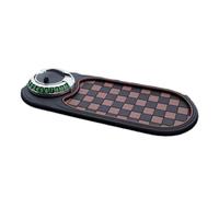 The non-slip car dashboard mat is equipped with a 360-degree rotatable phone holder to meet the needs of different viewing angles, allowing you to keep your phone within your field of vision while dri