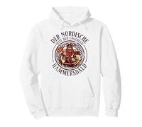 The Nordic God The Impatience Hammersbald - Mythology Pullover Hoodie