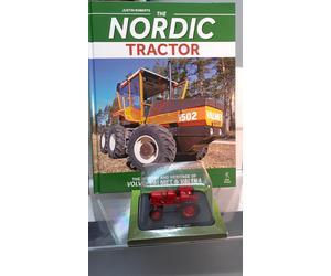 THE NORDIC TRACTOR VOLVO VALMET BK JUSTIN ROBERTS 1:43 DIECAST VALMET 33 DIESEL