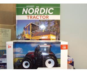 THE NORDIC TRACTOR VOLVO VALMET BOOK JUSTIN ROBERTS + M/B 1:32 VALTRA N174 MODEL