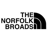 'The Norfolk Broads' Vinyl Decal - FACE NORTHENER Funny Logo for Window CAR ETC