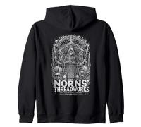 The Norns' Threadworks Fate Woven Since The Dawn Zip Hoodie