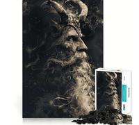 The Norse God Teenager Jigsaw Puzzles 1000 Pieces Memory Boost Home Activity Pattern Assembly Perfect Present (50x75cm)