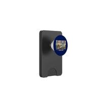 The North Coast 500 Scotland Travel Illustration Design PopSockets PopWallet for MagSafe