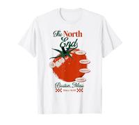 The North End Boston Tomato Restaurant Vacation Souvenir T-Shirt