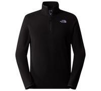 The North Face Men's 100 Glacier 1/4 Zip Sweatshirt, Tnf Black/Npf, XS