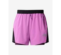The North Face 2 IN 1 Shorts Bright Pink Jet Black Women - XS