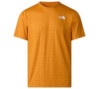 The North Face 24/7 Pentadome Embossed Short Sleeve T-shirt Orange XL Men