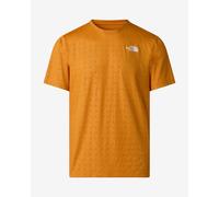 The North Face 24/7 Pentadome Embossed Short Sleeve T-Shirt Bright Orange - M