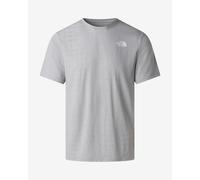 The North Face 24/7 Pentadome Embossed Short Sleeve T-Shirt Light Grey - L