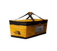 The North Face - 90L Duffel Bag - Base Camp Gear Box L Summit Gold TNF in Recycled Polyester - Yellow Yellow one size