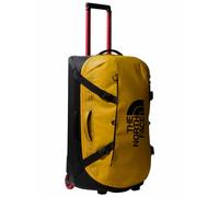 The North Face - 95L Wheeled Travel Bag - Base Camp Rolling Thunder 28 Summit Gold TNF Black in Recycled Polyester - Yellow Yellow one size