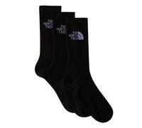 The North Face Adults Multi Sport Cushion Crew Socks - 3 Pack Black L