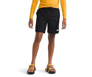 The North Face Amphibious Class V Shorts TNF Black Wavy Brand Proud Phantom Print 6 Years