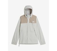 The North Face Antora thin hooded jacket white greyish beige - M