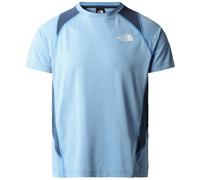 The North Face Athletic Outdoor Glacier Tee: Super Sonic Blue/Shady Bl