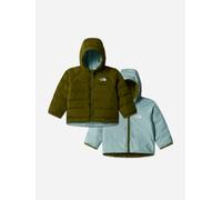 The North Face Baby Boys Reversible Perrito Hooded Jacket in Green - Green - 24 months