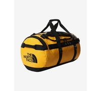 The North Face Base Camp Duffel M 71L Bag Yellow Black Logo