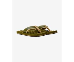 The North Face Base Camp II Flip Flops brown green - 45.5