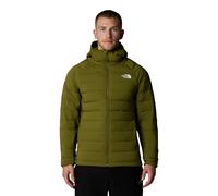 The North Face Belleview Stretch Down Hooded Jacket | UK L in Forest Olive