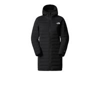 The North Face Belleview Stretch Down Hooded Women's Parka Jacket | UK M in Black