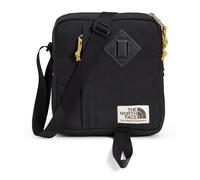 The North Face Berkeley Crossbody Bag | Adjustable Strap, Water-Repellent Finish, Internal Divider & External Pocket, TNF Black/Mineral Gold-NPF, One