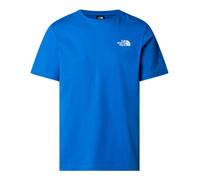The North Face Box NSE SS Tee - Men's Blue T-Shirt for Active Lifestyle and Outdoor Adventures (Size S)