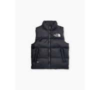 The North Face Boys Black Kids Retro1996 Nuptse Brand Embroidered Shell Gilet Xs-xxl Xxl