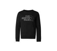 The North Face Boys Drew Peak Light Crew Sweatshirt, Tnf Black, 12 Years