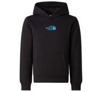 The North Face - Boy's Liquid Logo Reg Hoodie - Hoodie size M, black