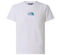 The North Face - Boy's Liquid Logo Reg S/S Tee - T-shirt size S, white