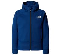 The North Face - Boy's Mountain Athletics Full Zip Hoodie - Fleece jacket size M, blue