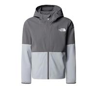 The North Face Boys On The Trail Full Zip Hooded Jacket, Smoked Pearl/High Rise, 7/8 Years