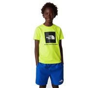 The North Face Boys Redbox Short Sleeve T-Shirt: LED Yellow: XL Size: