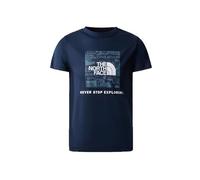 THE NORTH FACE Boy's Redbox T-Shirt, Summit Navy, XS