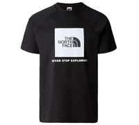 THE NORTH FACE Boy's Redbox T-Shirt, TNF Black, XL