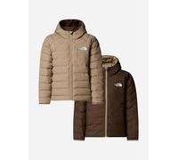 The North Face Boys Reversible Perrito Hooded Jacket in Beige - Beige - L (12 Yrs)