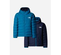 The North Face Boys Reversible Perrito Hooded Jacket in Blue - Blue - M (10 Yrs)