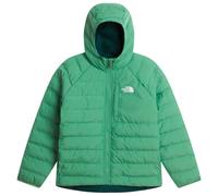 The North Face - Boy's Reversible Perrito Hooded Jacket - Synthetic jacket size XL, turquoise