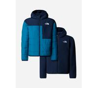 The North Face Boys Reversible Shasta Hooded Jacket in Blue - Blue - XXL 18 - 20 Yrs